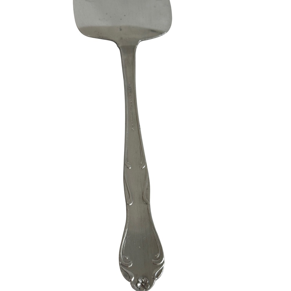 Vintage Capco Stainless Steel Japan Pie Cake Server Floral Handle 8.5" - Picture 8 of 12